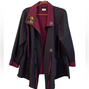 Linda Lundstrom Vintage Patch Cascade Jacket